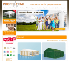 profi sátrak